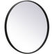 Eternity 21 X 21 inch Black Wall Mirror