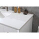 Hayes 84 X 22 X 35 inch White Vanity Sink Set