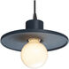 Radiance Collection 1 Light 8 inch Midnight Sky Pendant Ceiling Light