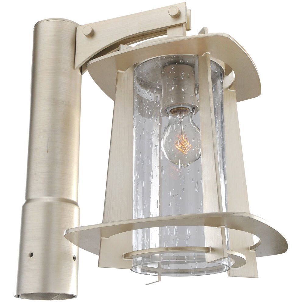 Shelby 1 Light 17 inch Tarnished Silver Post Mount