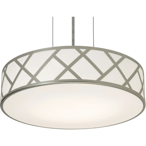 Haven 3 Light 17 inch Satin Nickel Pendant Ceiling Light