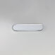 Latitude LED 24 inch Polished Chrome Bath Vanity Light Wall Light