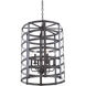 Townsend 6 Light 20 inch Vintage Iron Hanging Lantern Ceiling Light