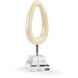 Wildwood Crystal Mount - Polished Nickel Detail Decorative Accent