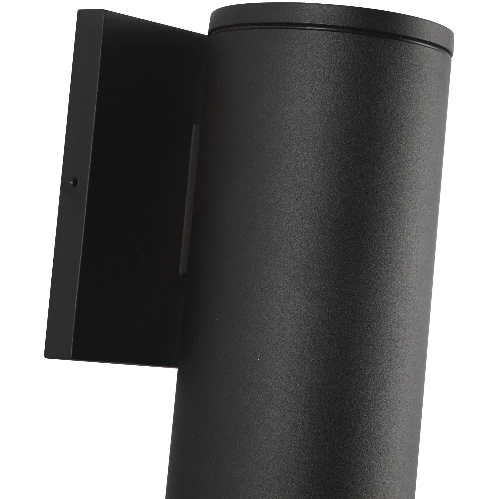 Lorna LED 9 inch Black Exterior Wall Sconce