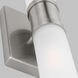 Keaton 2 Light 5 inch Brushed Nickel Bath Vanity Wall Light