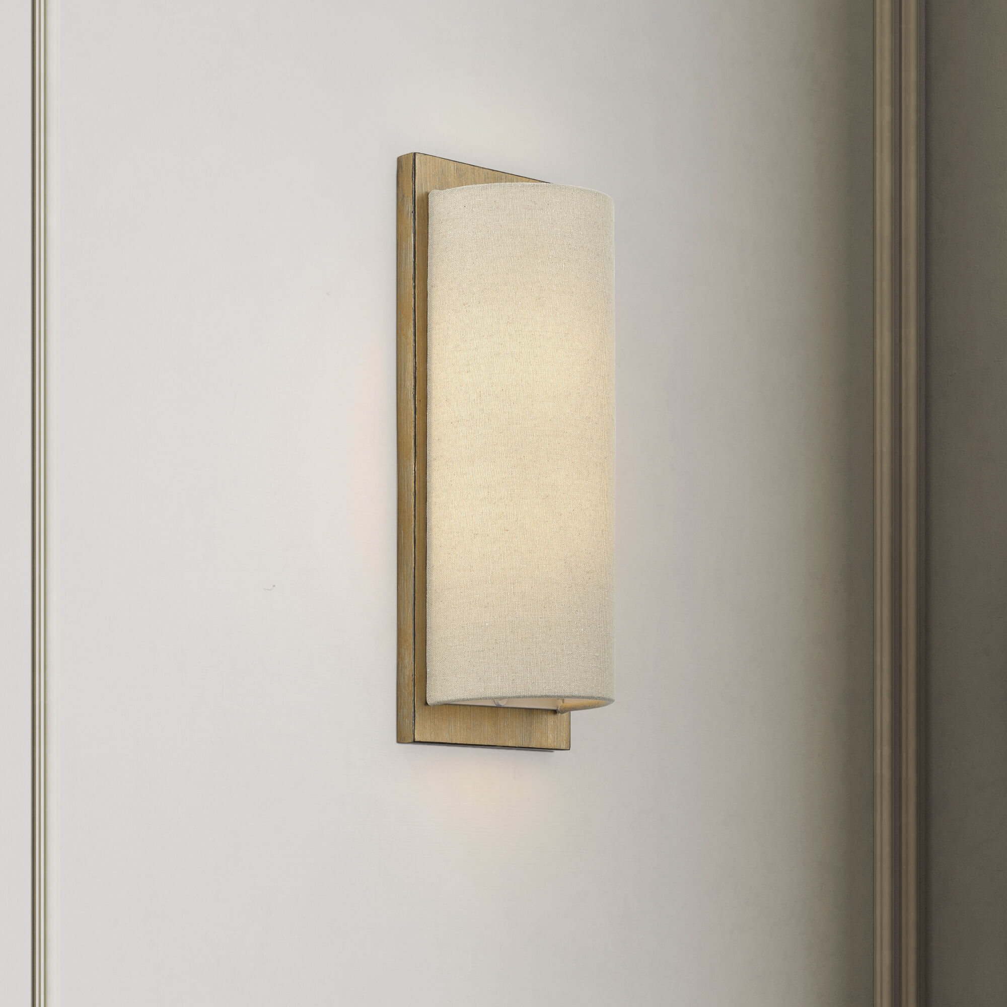 Bellingham Wall Sconce Wall Light in Antique Gold Leaf