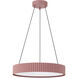 Wry Sashay 1 Light 19.75 inch Blush Pendant Ceiling Light