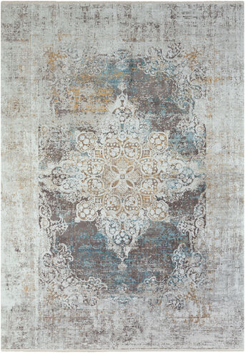 Solar 134 X 90 inch Sky Blue Rug in 8 x 11, Rectangle