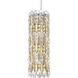 Sarella 3 Light 5 inch Heirloom Gold Mini Pendant Ceiling Light in Heritage