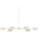 Monreale LED 54 inch White Chandelier Ceiling Light