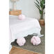 Lamis 6.1 inch Pink Pillow