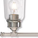 Lawrenceville 5 Light 35.5 inch Brushed Nickel Bath Vanity Wall Light
