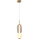 Canada LED 6 inch White & Grey LED Pendant Ceiling Light
