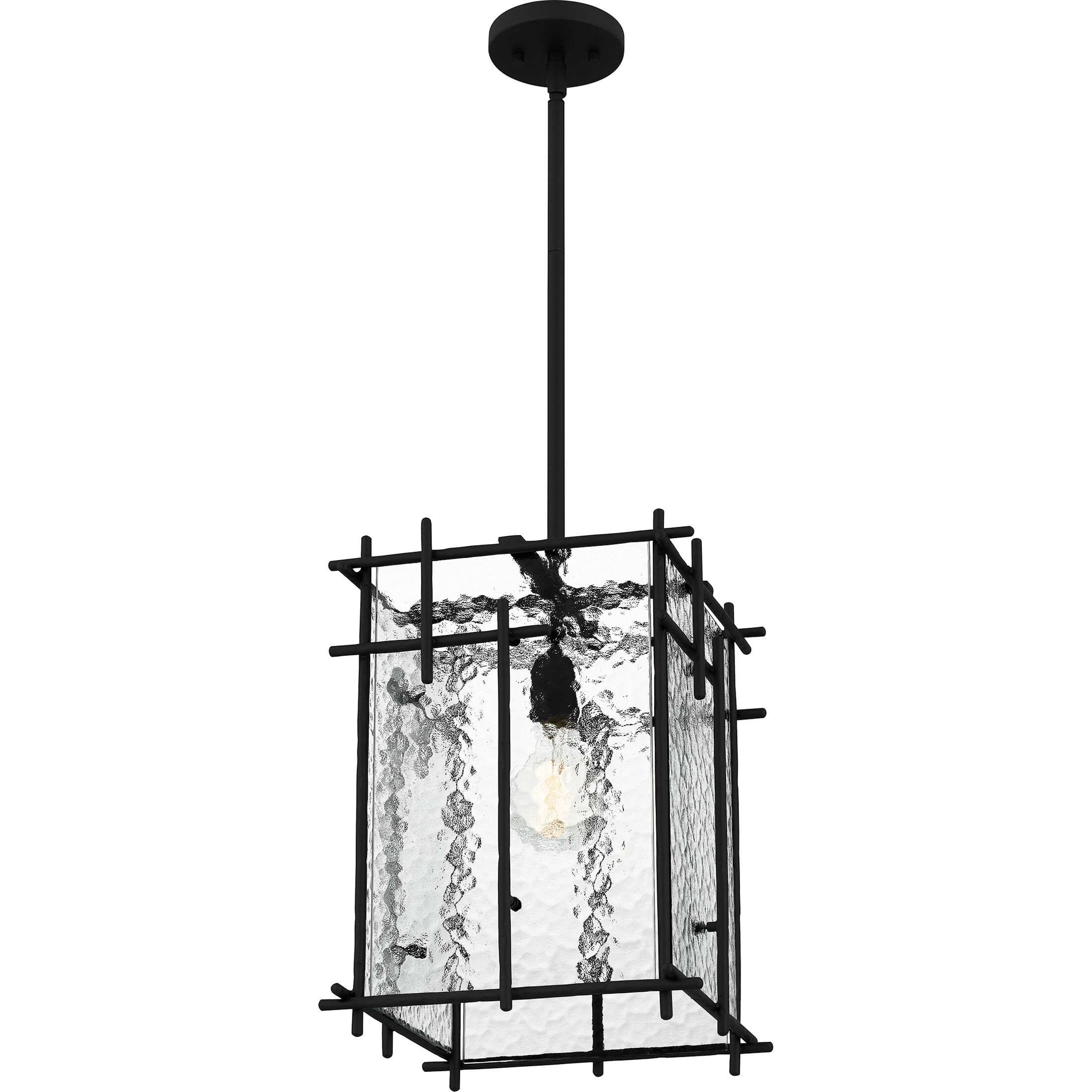 Daphne 1 Light 12.5 inch Matte Black Mini Pendant Ceiling Light