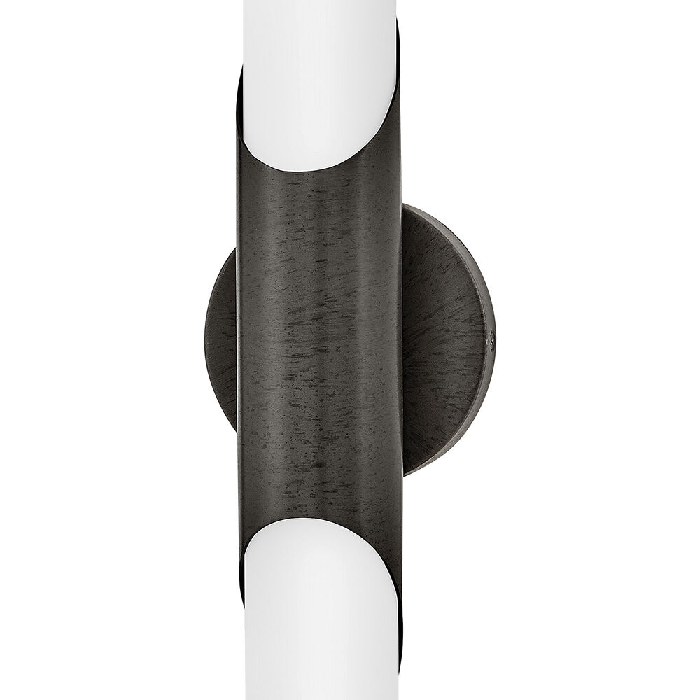 Grace LED 5 inch Textured Black Oxide Bath Light Wall Light