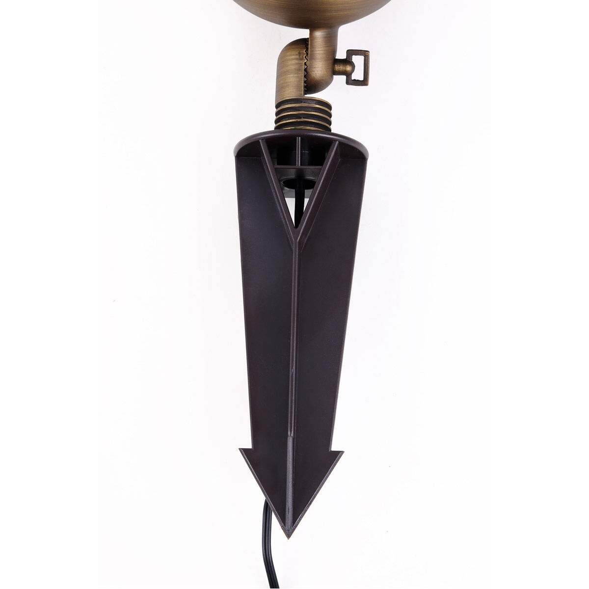 Aera 50.00 watt Antique Brass Landscape Spot Light