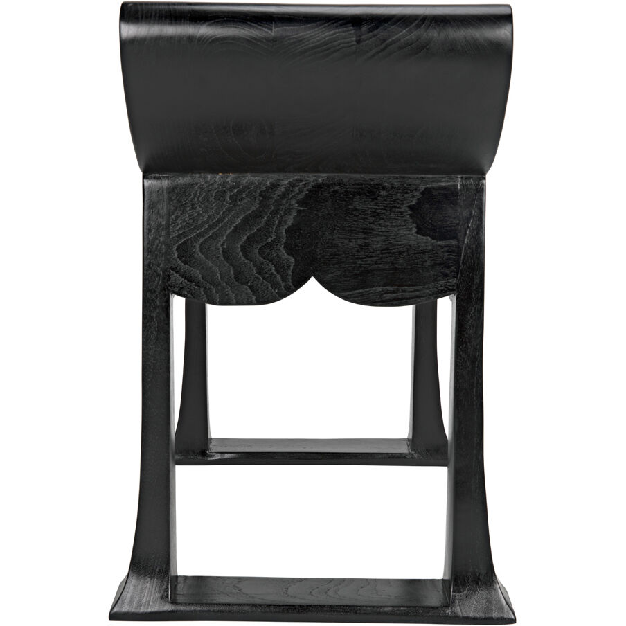 Wey 24 inch Charcoal Black Stool
