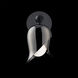 Elixir LED 6.8 inch Polished Black Nickel and Black Wall Sconce Wall Light in 4000K