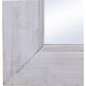 Dann Foley 54 X 38 inch Weathered Off White Wall Mirror