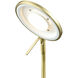 Dessau Flex 18 inch 13.00 watt Satin Brass Desk Lamp Portable Light