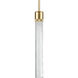 Zigrina 1 Light 5.13 inch Aged Brass Pendant Ceiling Light