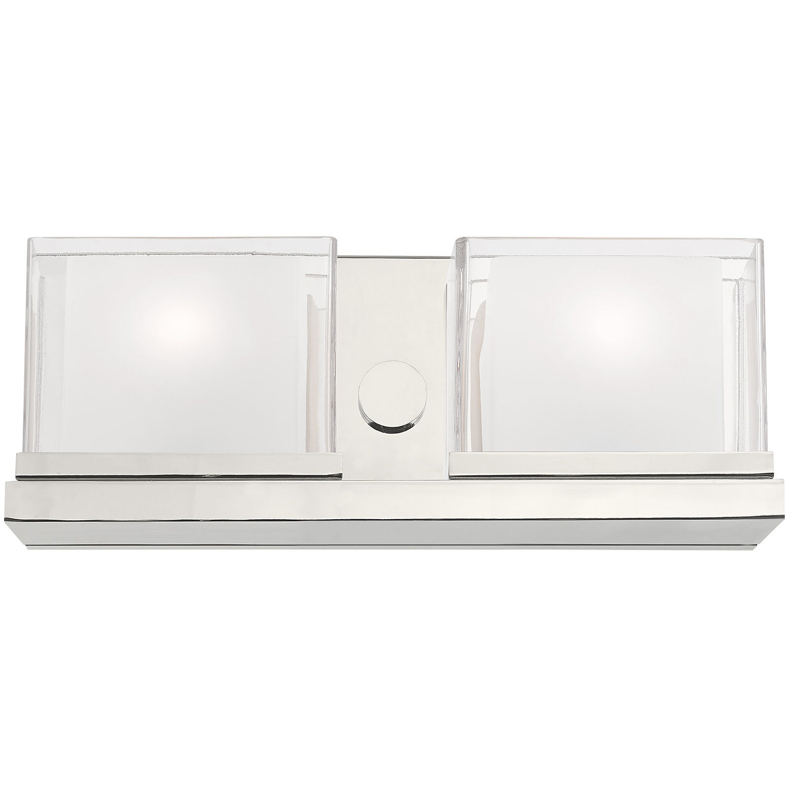 Duval 2 Light 16 inch Polished Chrome Bath Vanity Wall Light