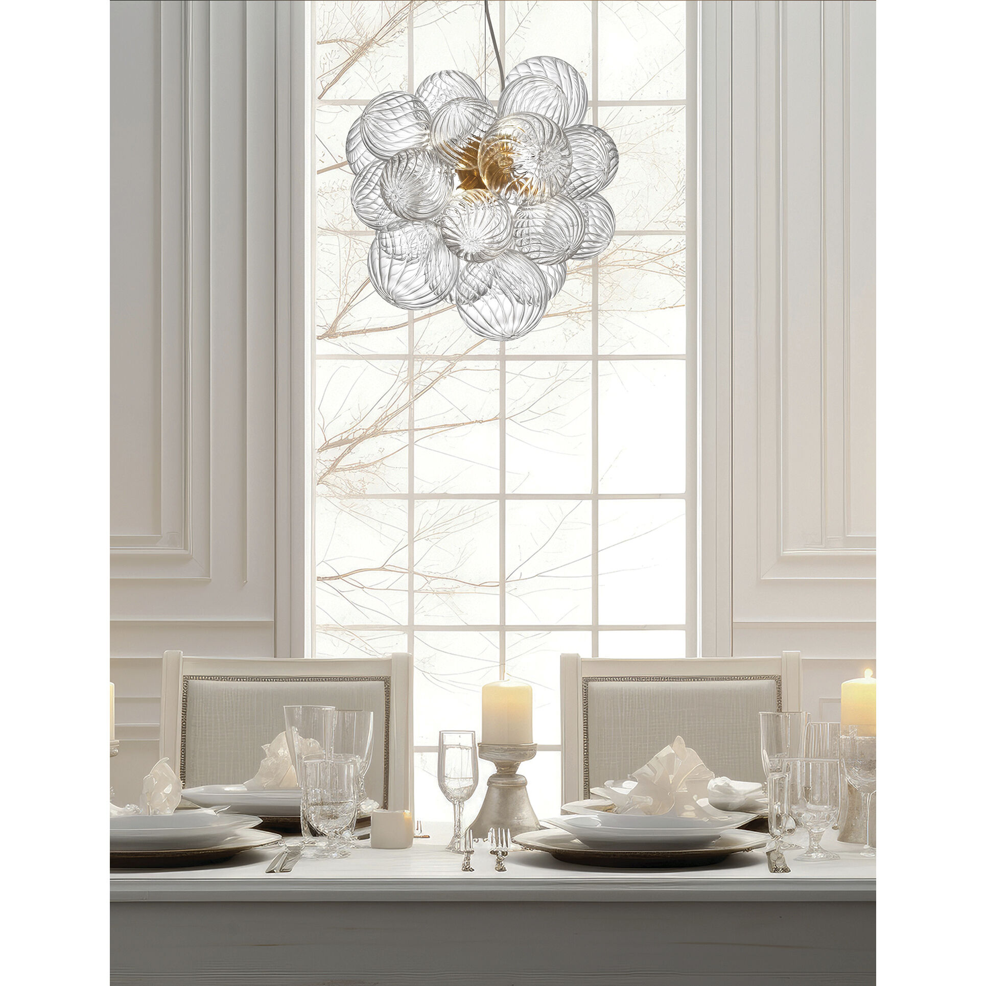 Charlize 6 Light 20 inch Aged Brass Single Drop Pendant Ceiling Light