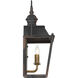 Christoff 2 Light 11.5 inch Antique Black Iron Wall Sconce Wall Light