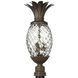 Plantation LED 25 inch Copper Bronze Outdoor Post Mount Lantern, Low Voltage