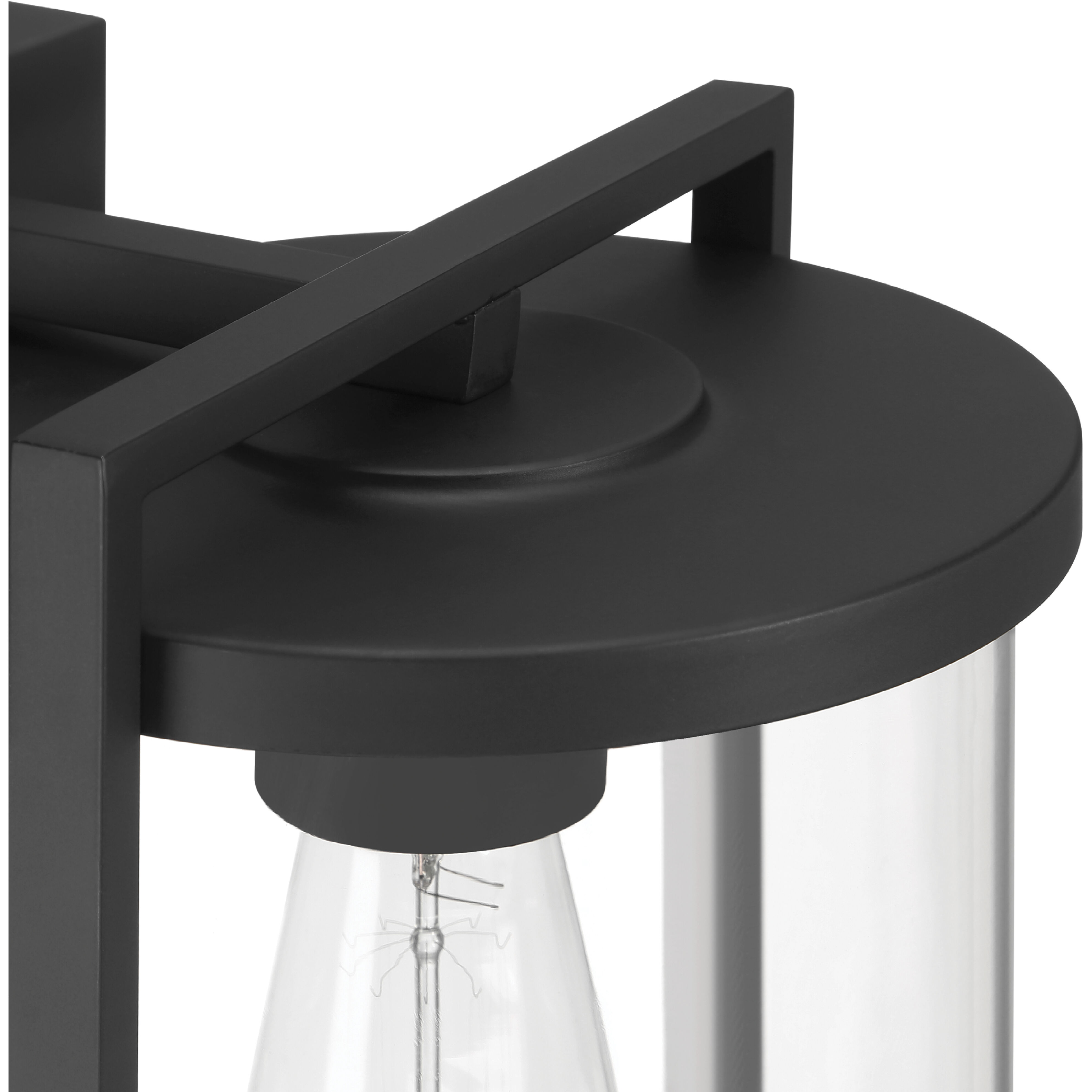 Astwood 1 Light 14.25 inch Matte Black Outdoor Wall Light, Medium