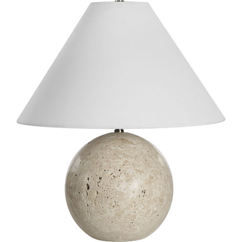 Assen 19 inch 8.5 watt Cream Table Lamp Portable Light