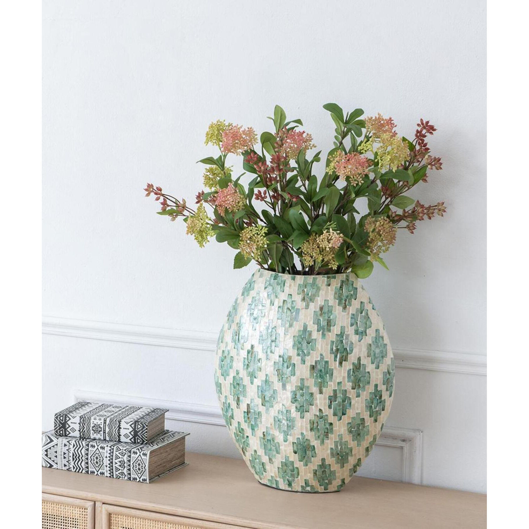 Diamond 17.7 X 7.1 inch Vase