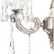 La Scala 1 Light 8 inch Antique Silver Wall Sconce Wall Light