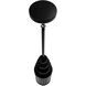 Waldorf LED 8 inch Polished Gunmetal Pendant Ceiling Light
