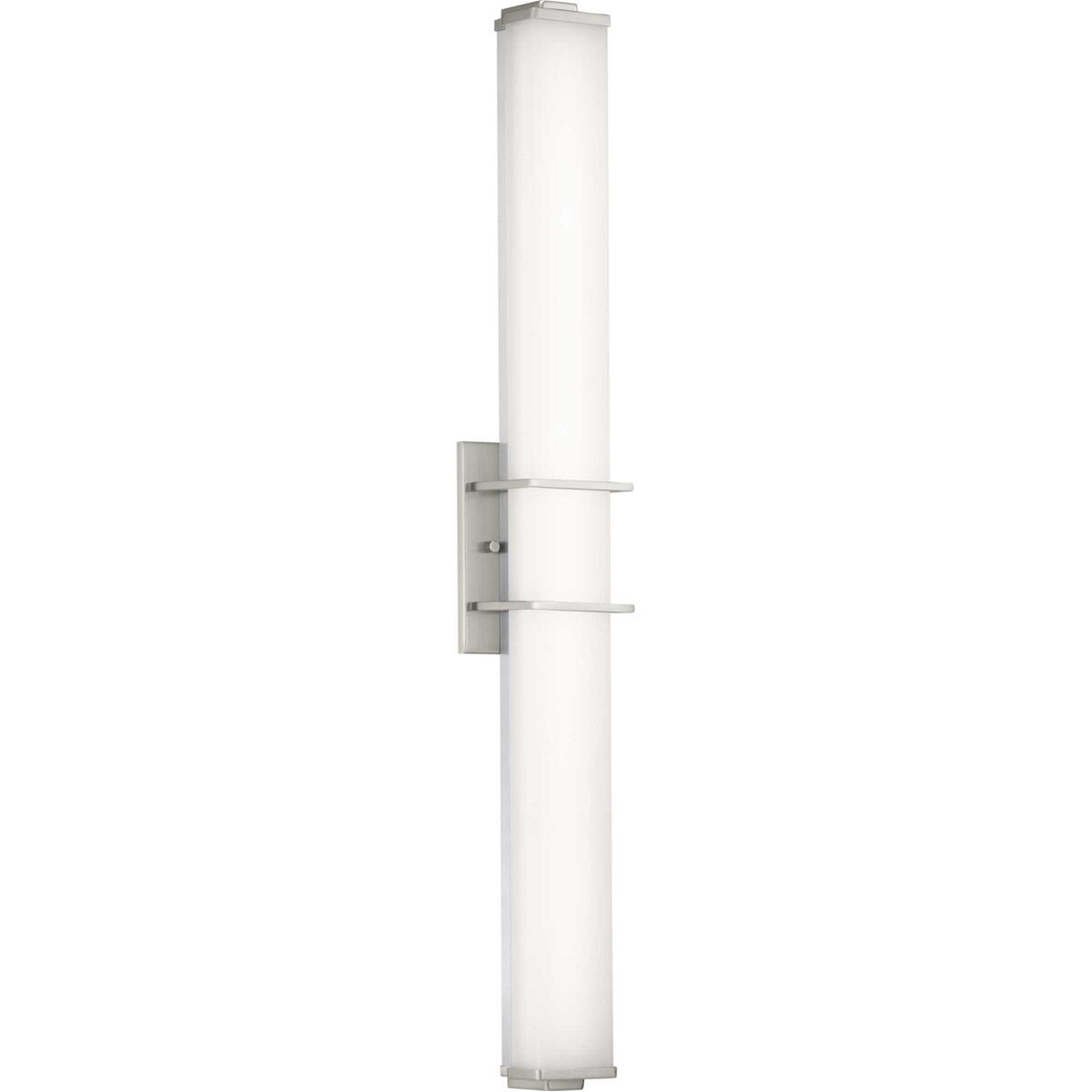 Phase 2.2 LED LED 36 inch Brushed Nickel Linear Bath Bar Wall Light, Progress LED