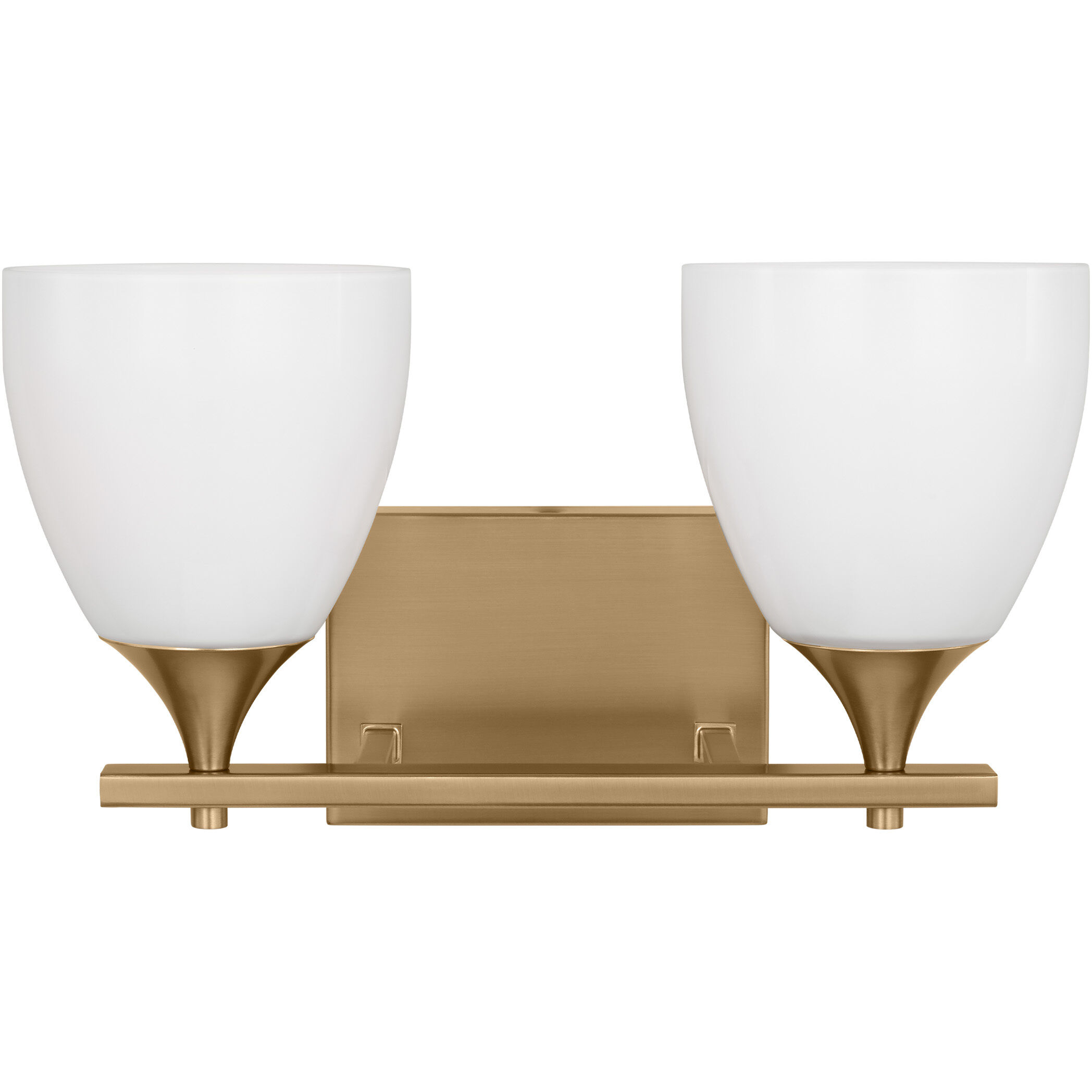 Drew & Jonathan Toffino 2 Light 16 inch Satin Brass Wall Bath Fixture Wall Light