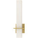 Nepal Wall Sconce Wall Light in Brushed Gold