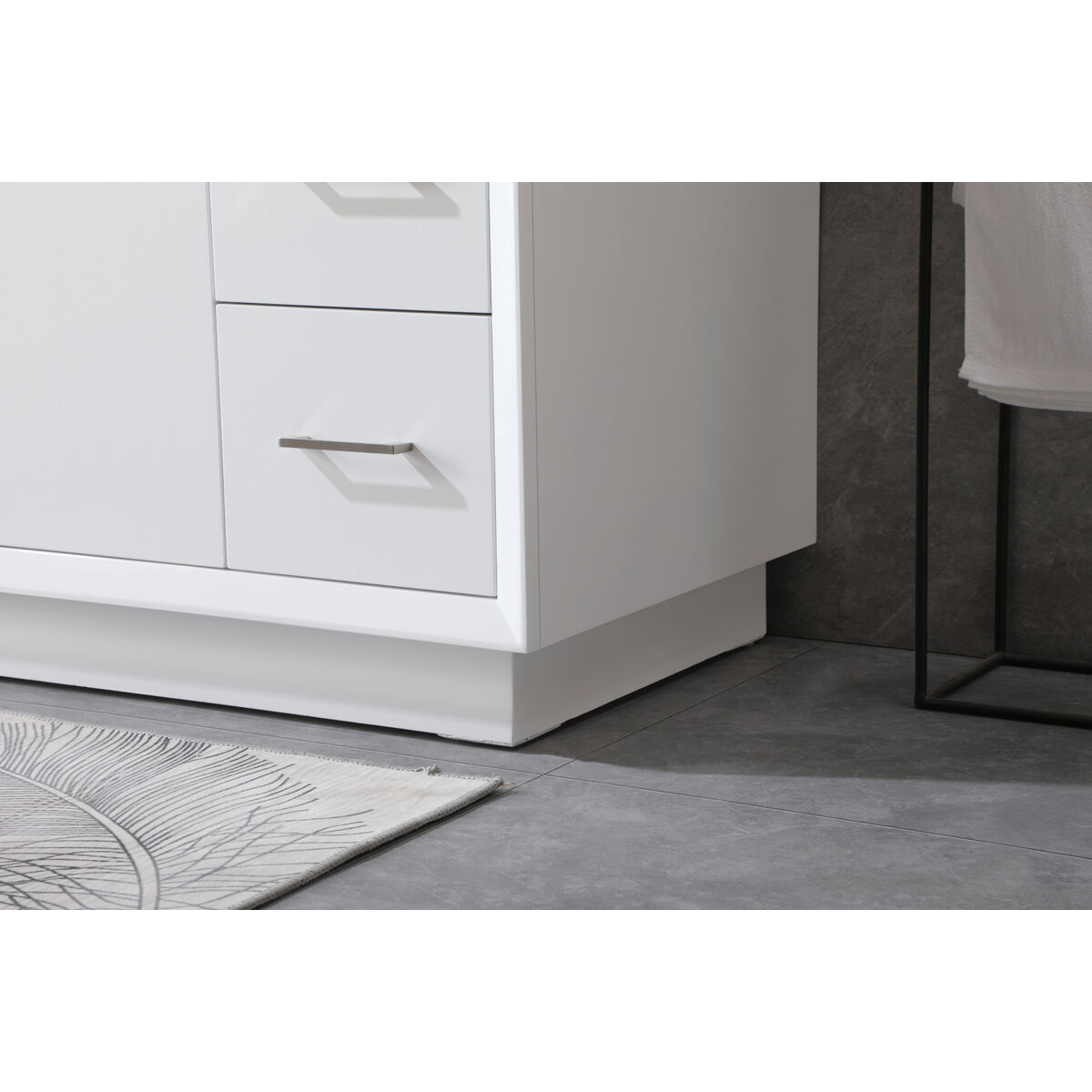 Hayes 48 X 22 X 35 inch White Vanity Sink Set