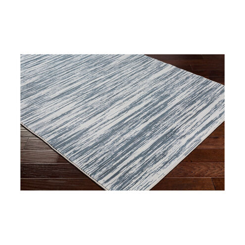 Amherst 91 X 63 inch Denim/Charcoal/Light Gray/White Rugs, Rectangle