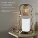 Chiara 13.5 inch 50 watt Antique Brass Candlewarmer Lamp Portable Light, Simplee Adesso