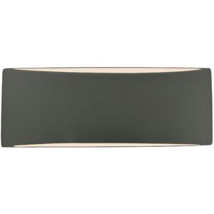 Ambiance 1 Light 13 inch Pewter Green Wall Sconce Wall Light