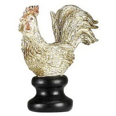 Cock Distressed Finial
