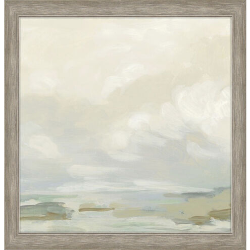 Cloudbank Blue and Green and Multi and Neutral Framed Art