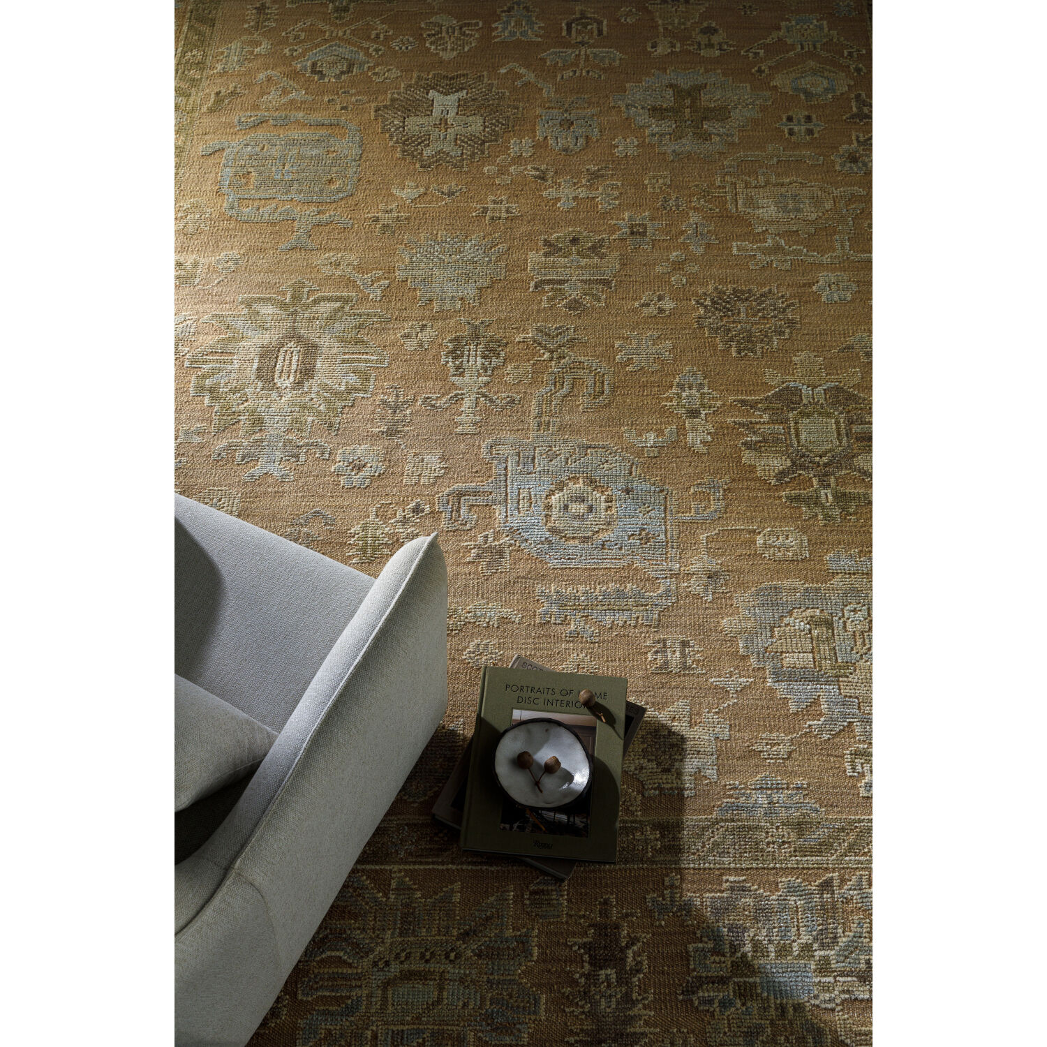 Sinclair 168 X 120 inch Sand / Khaki Handmade Rug in 10 x 14