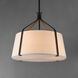 Bandera 3 Light 20.75 inch Dark Bronze Multi-Light Pendant Ceiling Light