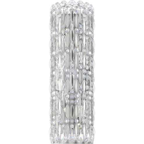 Sarella 4 Light 7 inch Polished Stainless Steel Bath Vanity & Wall Light in Heritage