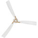 Rafter 60 inch Matte White Smart Fan