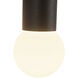 Calla 5.13 inch Brushed Gold Bath Vanity Light Wall Light in Matte Opal Glass
