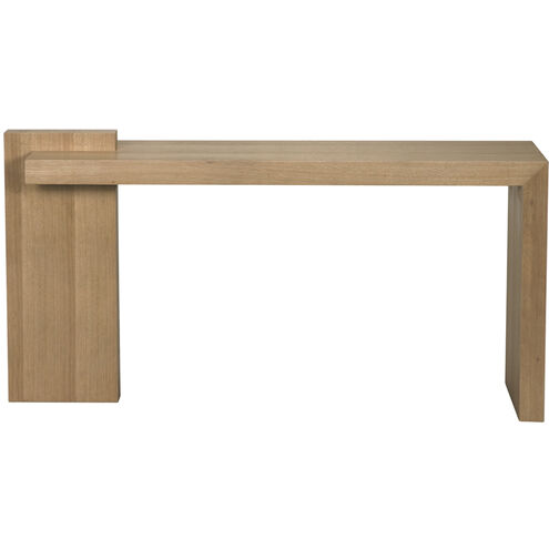 Atlanta 63 X 15 inch White Oak Console